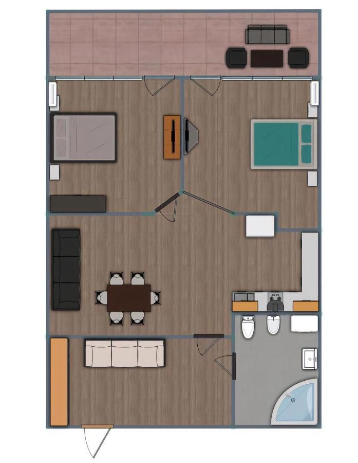 Arcadia Palace 2-Bedrooms Apartment With Terrace Odessa Exteriör bild
